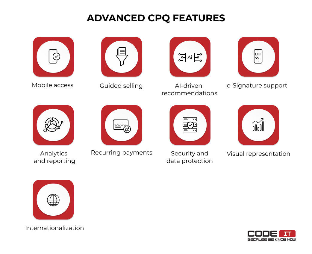 advanced CPQ features
