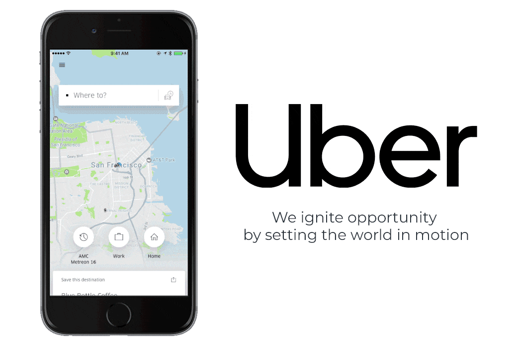 location-based apps iphone - Uber