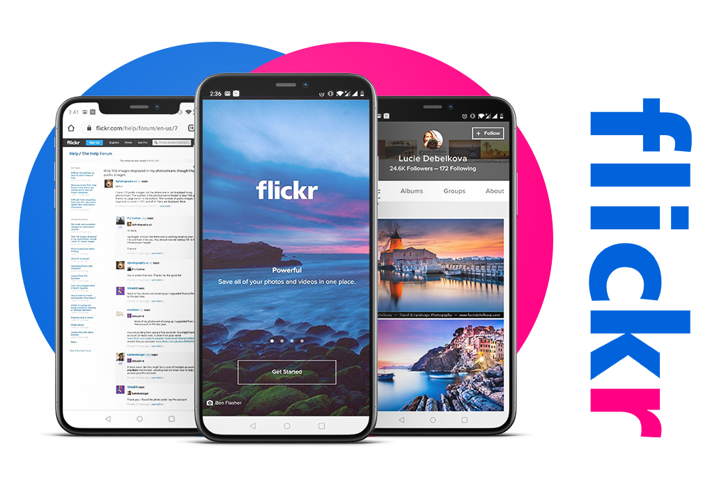 how to create a social media app like flickr