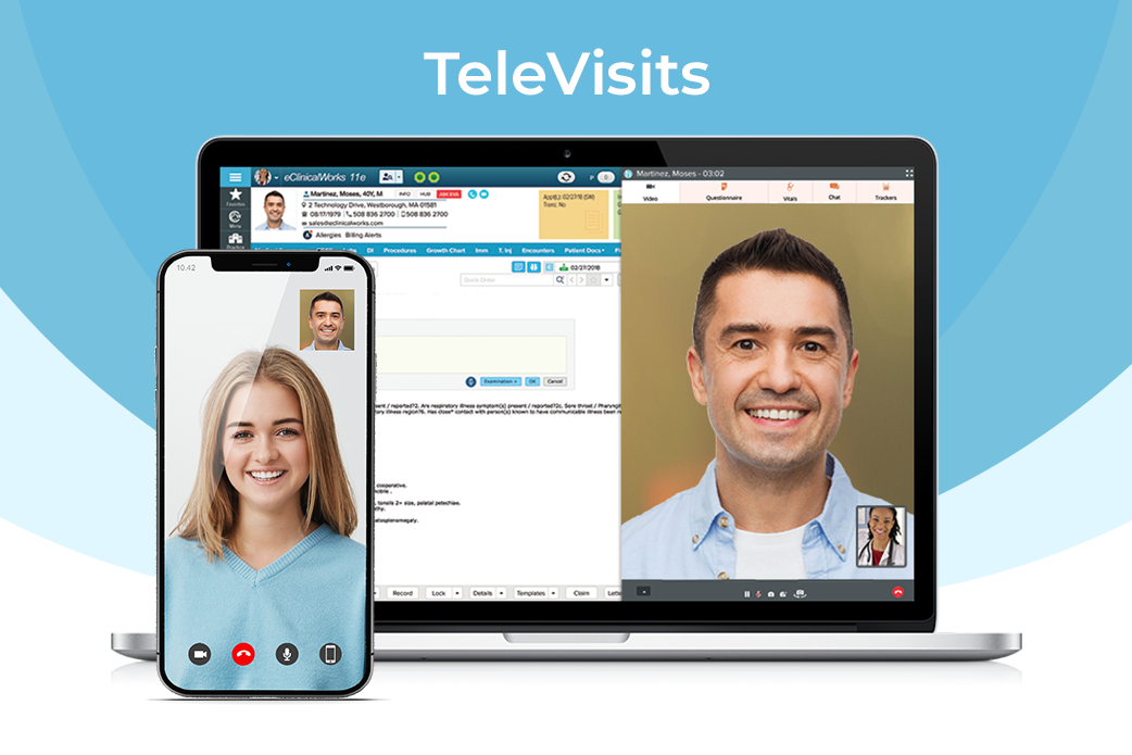 EHR software systems -TeleVisits