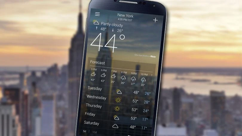 create weather app