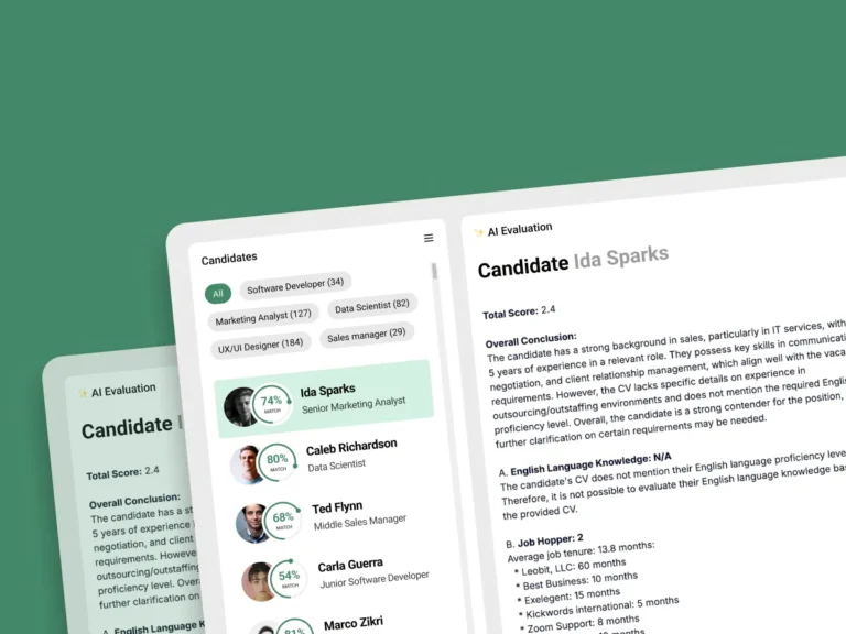 AI Tool for Resume Pre-Screening