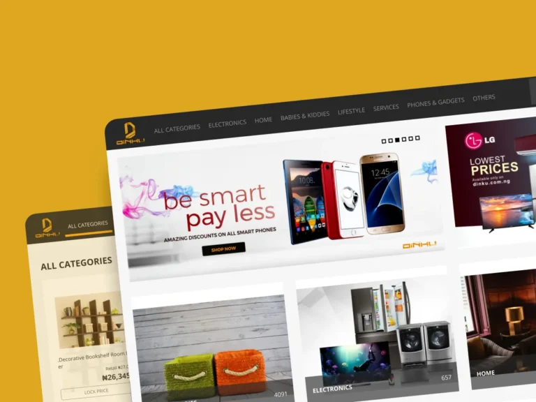 Dinku: E-commerce website with the price-locking feature