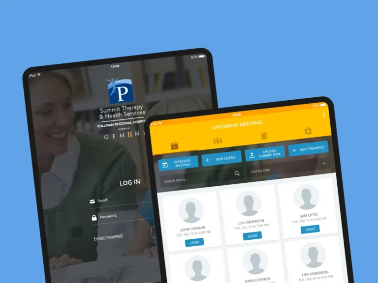 Teletherapy: Medical mobile app for children with autism