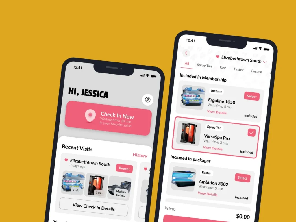 Sun Tan City mobile app and customer portal rebuilt through architecture modernization