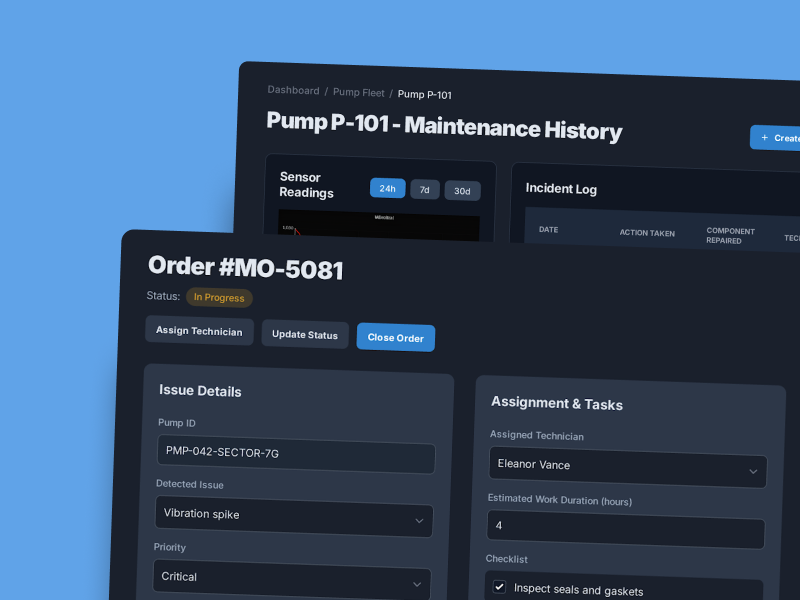 Predictive Maintenance for Refinery Pumps