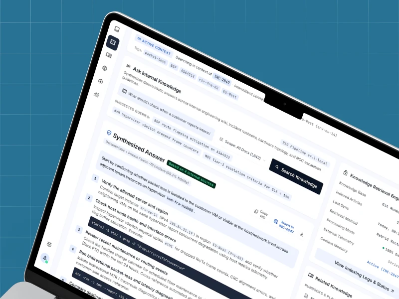 Self-Hosted AI Support Layer